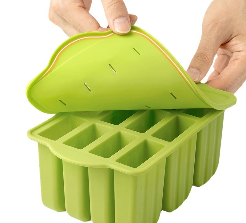 Last Day Promotion 50% OFF - 🔥Ice Cube Trays 12 Pack with Spill-Resistant Removable Lid, BPA Free