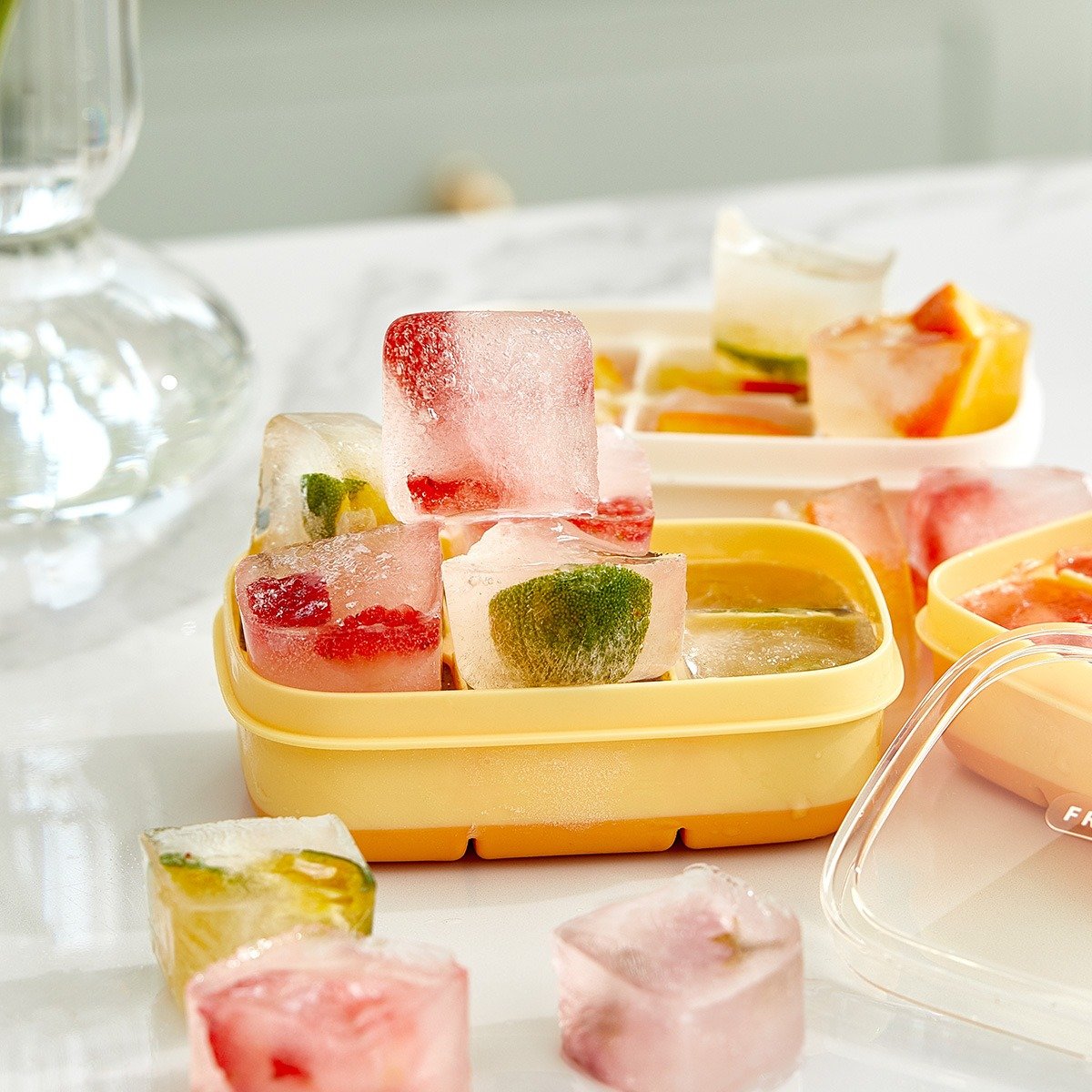 (❤️Mother's Day Sale-48% OFF)  - MINI Press Type Ice Cube Maker