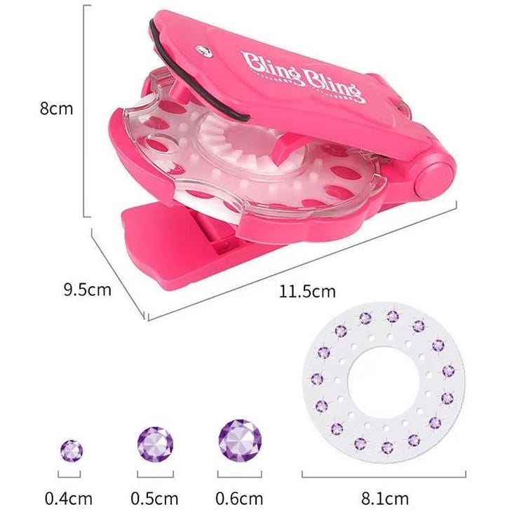 🎁TikTok Last Day Sale - 70% OFF✨Glitter Diamond Styling Tools Hair Gemstone Styling Set