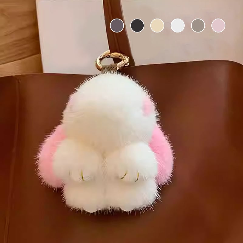 💕Buy 2 Get 20% OFF-🐰 Handmade Soft Bunny PomPom Charms (🎁Boxed Edition)