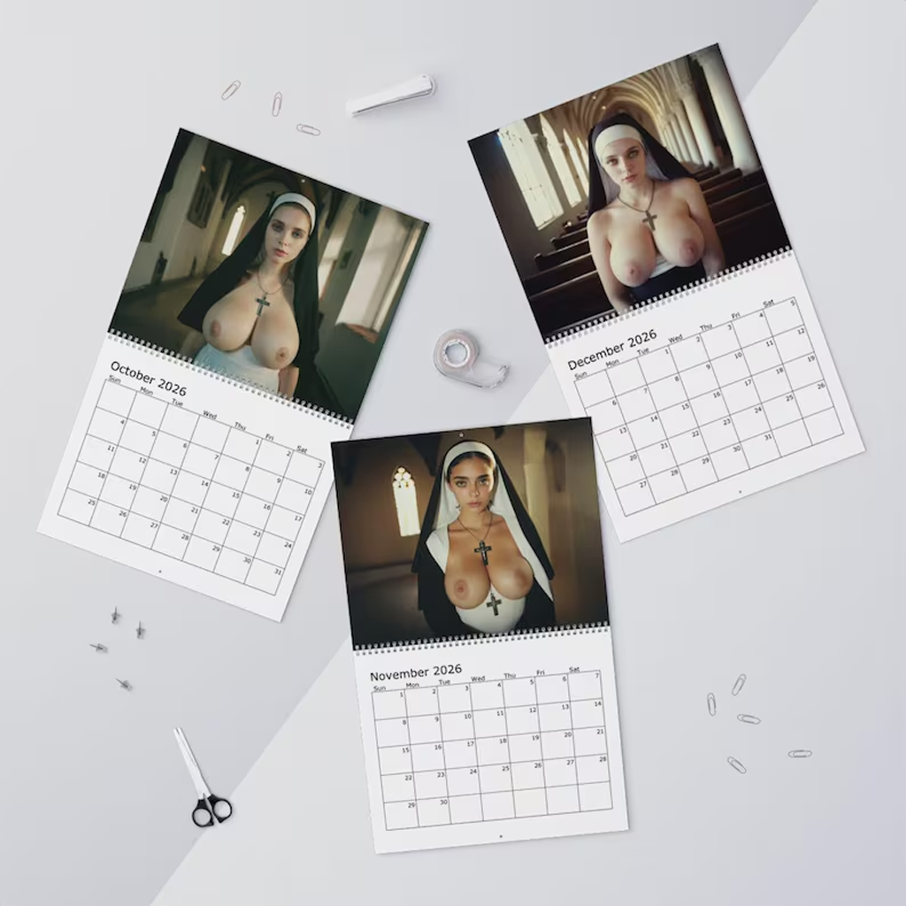 🔥Last Day 50% OFF-NUNS Calendar 2026