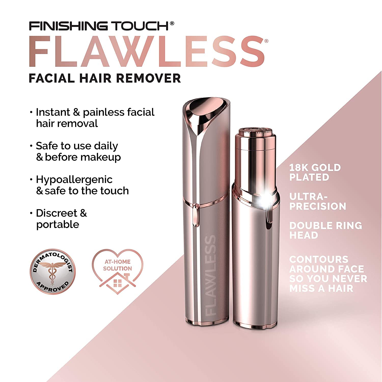 🔥Limited Time Sale 48% OFF🎉Flawless Hair Remover for Women(buy 2 get free shipping)