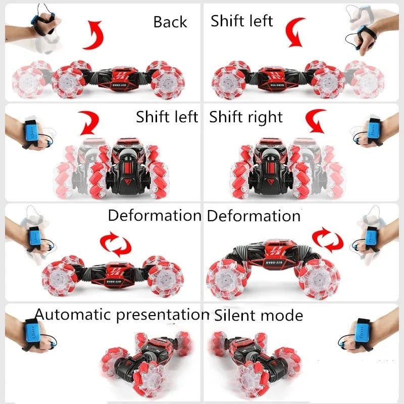 🌲EARLY CHRISTMAS SALE - 50% OFF) 🎁4WD RC Stunt Drift Car with Hand Gesture Remote Control