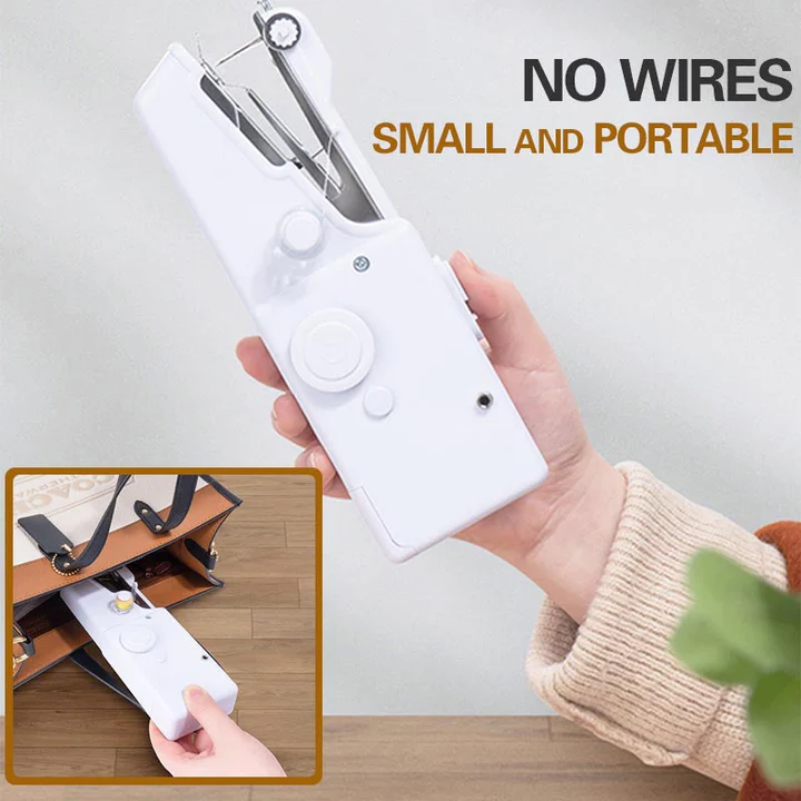 (🌲Early Christmas Sale- SAVE 48% OFF)2023 Upgraded Handheld Mini Electric Sewing Machine(buy 2 get free shipping)