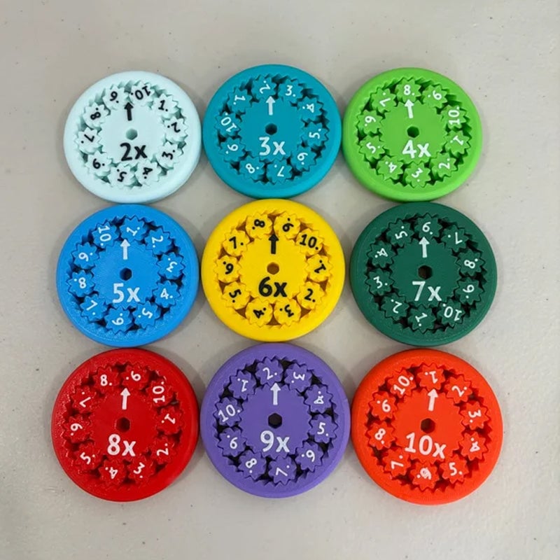 (🔥Last Day 50% OFF) Math Facts Fidget Spinners