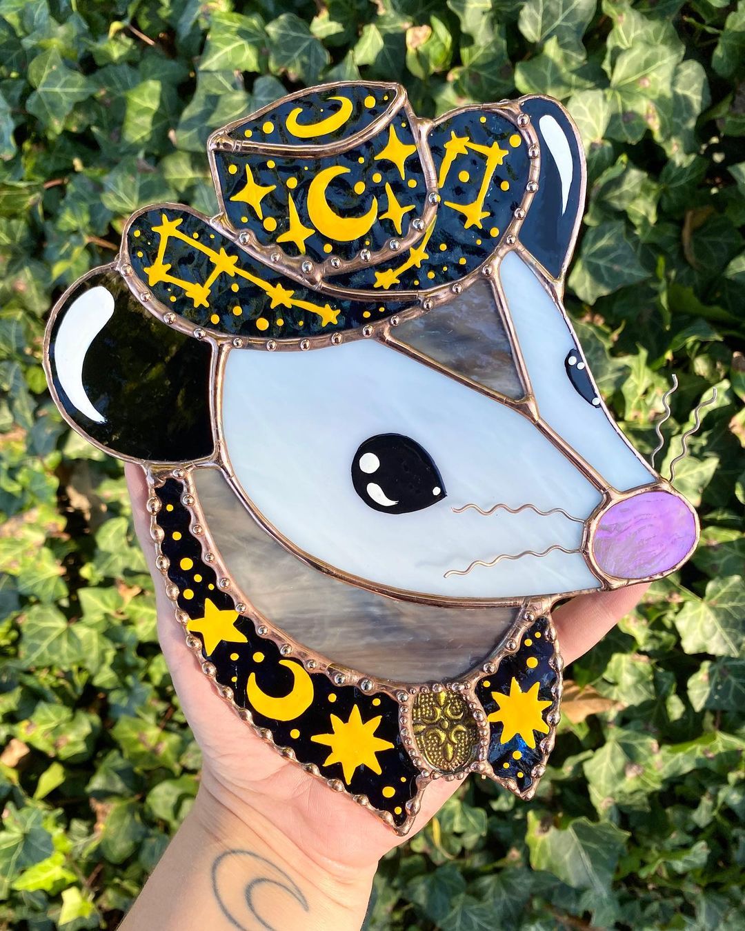 🎄🎅Christmas Presale - 49% OFF🎄-Handmade Possum Suncatcher