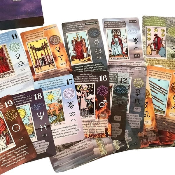 (🔥Last Day Promotion 50% OFF) Wiccan tarot cards for tarot beginners