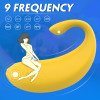 SHEMESIX Ladies Cute Banana Remote Control Vibrating Masturbator G-spot Clitoral Vibrator