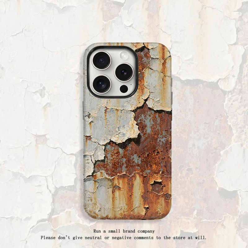 🔥Rusty Metal Texture iPhone Case