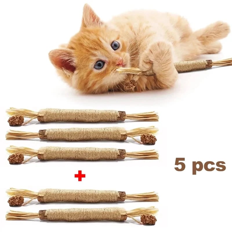 Natural Silvervine Stick Cat Chew Toy