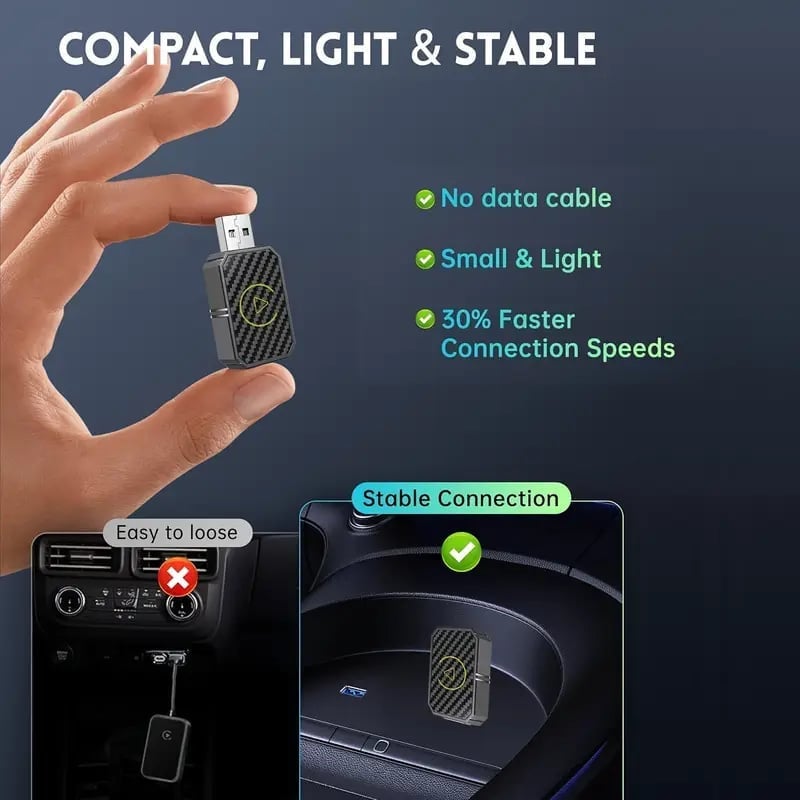 ⏰$16.99 Only Today⏰-💥Mini Wireless CarPlay Adapter