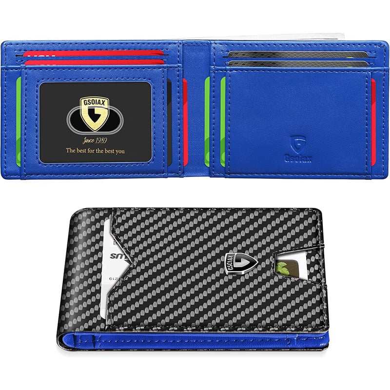 🔥Father's Day Sale -49% OFF!-Men's Slim Wallet with RFID Blocking