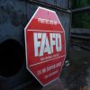 🔥Last Day 49% OFF🛑 FAFO Security Sign