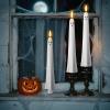 🔥Last Day Promotion 50% OFF🔥Ghost Flameless Taper Candles with Remote