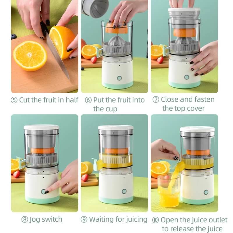 (🔥New Year Promotion- SAVE 48% OFF)Wireless Portable Juice Machine