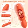 SHEMESIX - Female Masturbation Vibrating Egg G-Spot Telescopic Rocking Egg-Like Dildo Flirting Masturbation Device