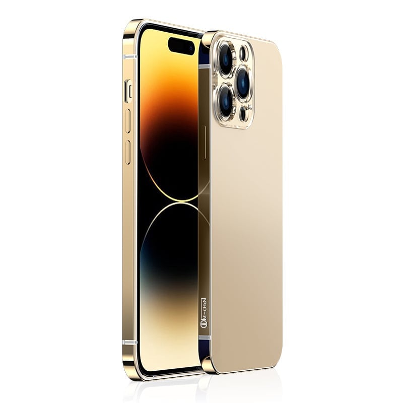 📱2023 Blue Metal Frame Matte Case Cover For iPhone(🔥BUY 2 FREE SHIPPING🔥)