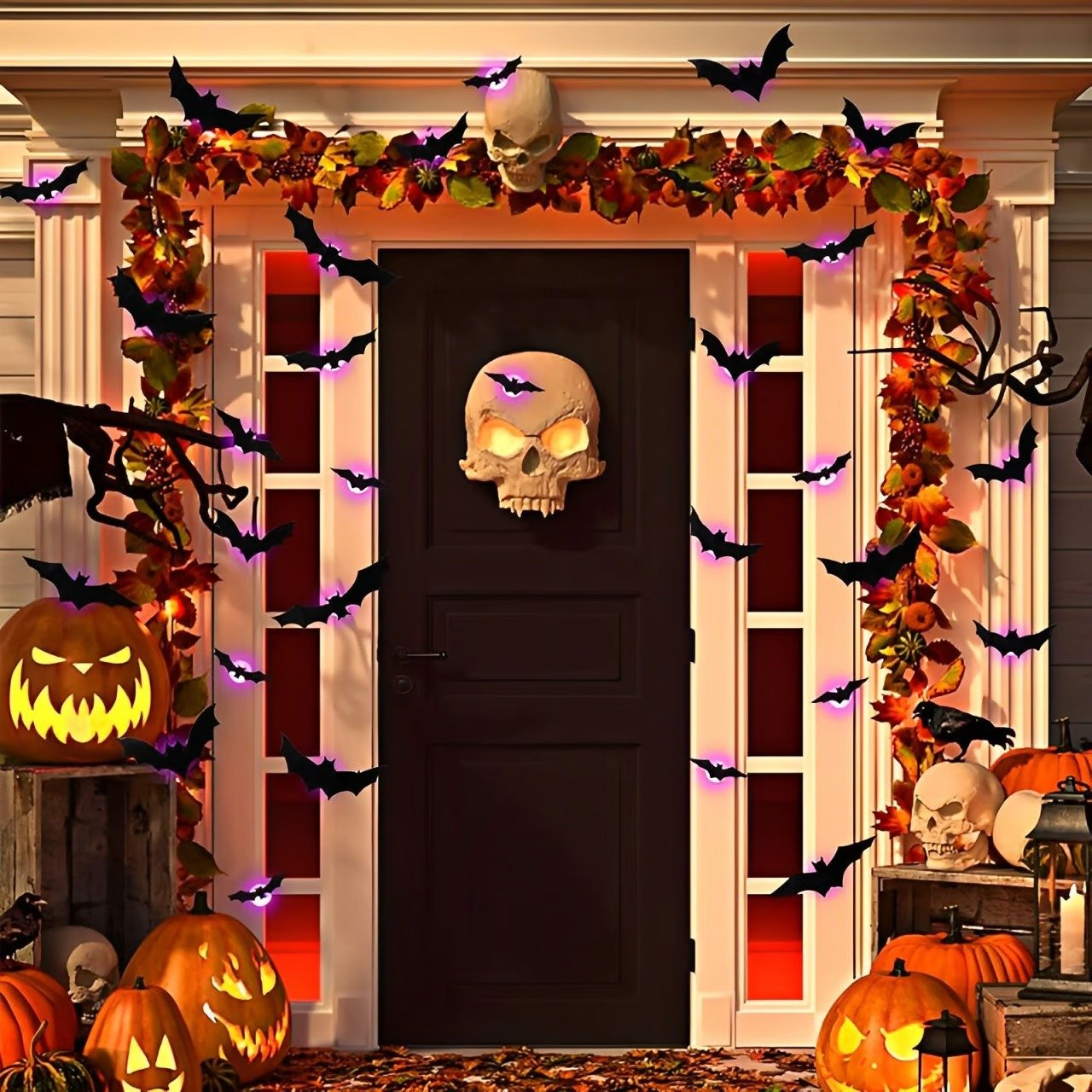 🎁TikTok Last Day Sale - 70% OFF✨Halloween 3D Lighted Bats