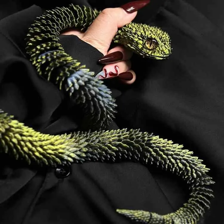 🔥Hot Sale - 3D Printed Multi-Joint Movable Snake Toy