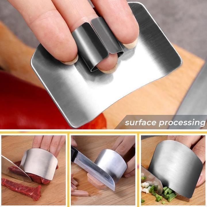 (🔥Last Day Promotion- SAVE 48% OFF)Stainless Steel Finger Guard--buy 5 get 5 free & free shipping（10pcs）
