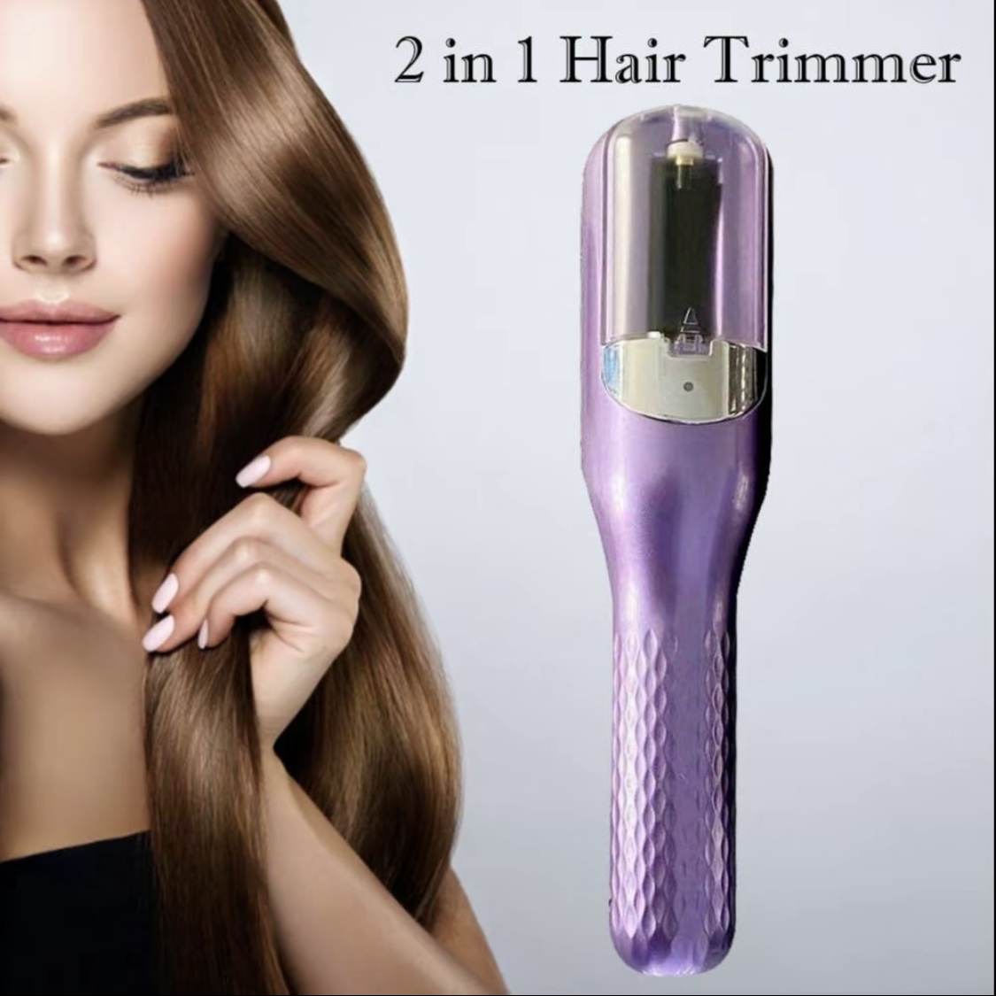 🔥Split End Trimmer- Automatic Easy Damaged Hair Repair Trimmer (Buy 2 Free Shipping)