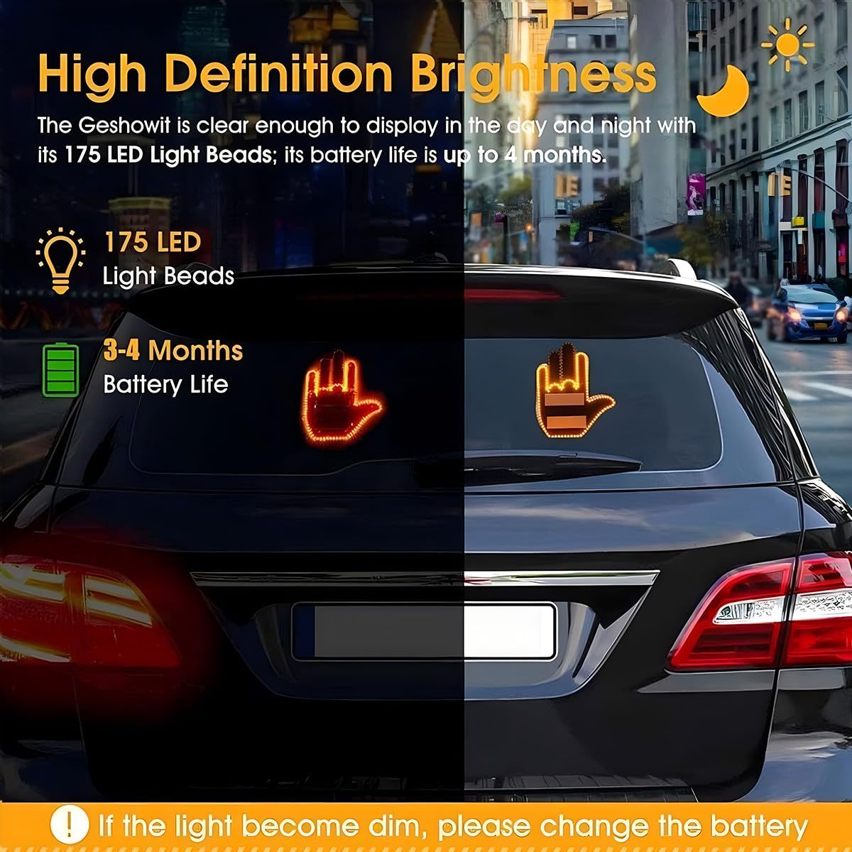 🔥Last Day 49% Off 🎁Car gesture light😂