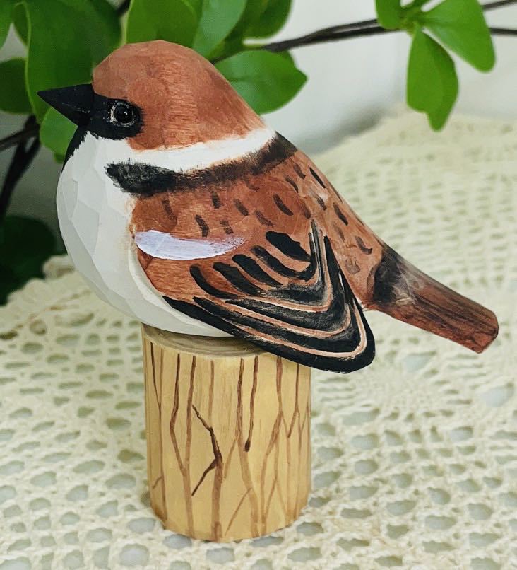 🔥Handmade Wooden Bird & Stand- Buy 3 Free Shipping！