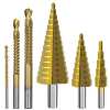 ⏰Last Day 50% OFF💥 - 6 PCS HSS Titanium Coated Drill Bit Set