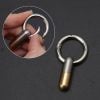 Stainless Steel Capsule Keyring EDC Cutting Tools