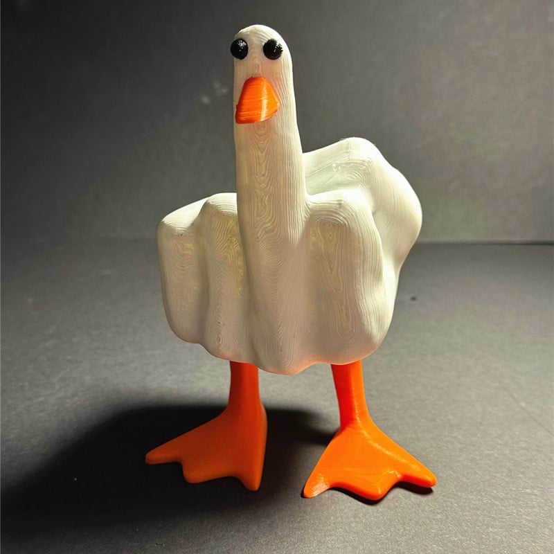 (🔥Last Day Promotion - 50%OFF) Middle finger duck-The Duck You