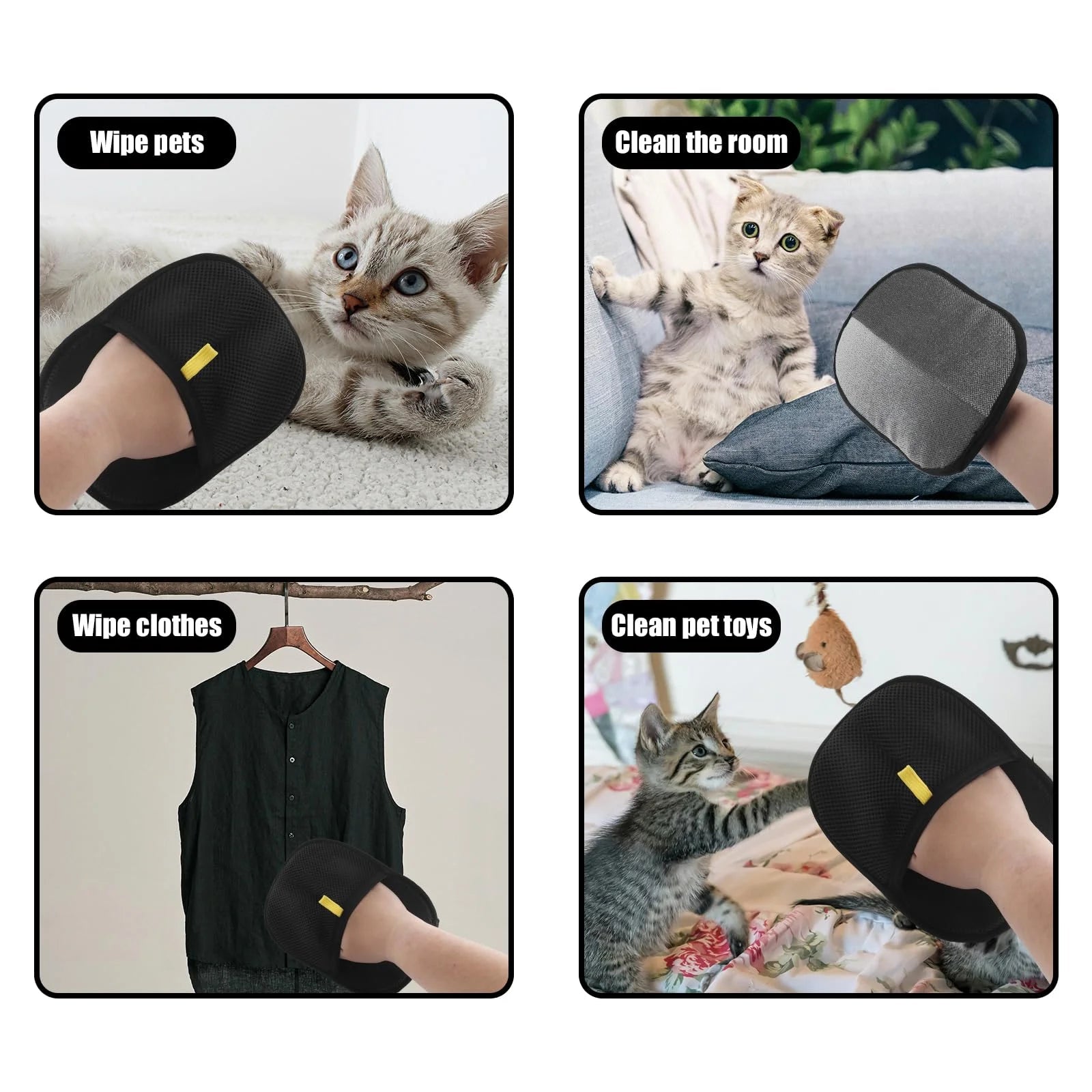 🎉Pet Hair Removal Gloves