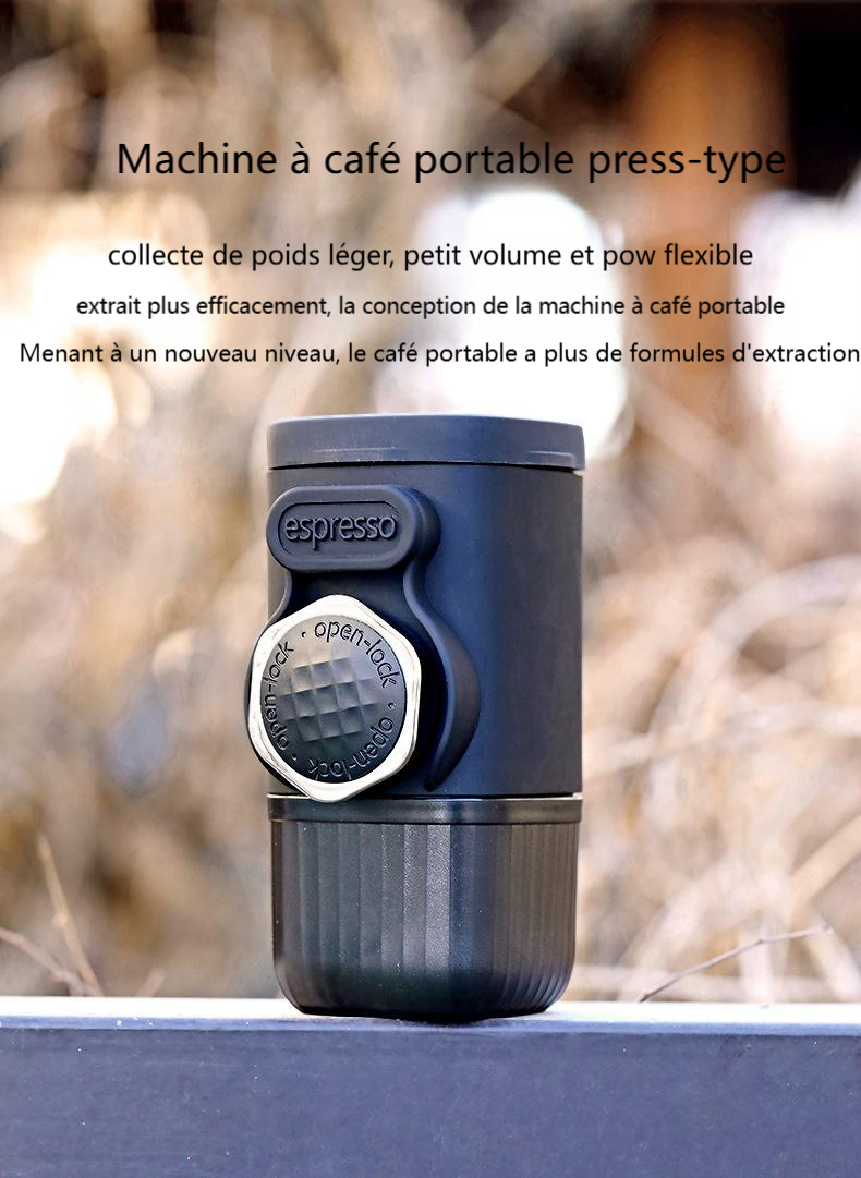 Vente chaude - 49% de réduction🔥Machine à café à pression manuelle portable⌛