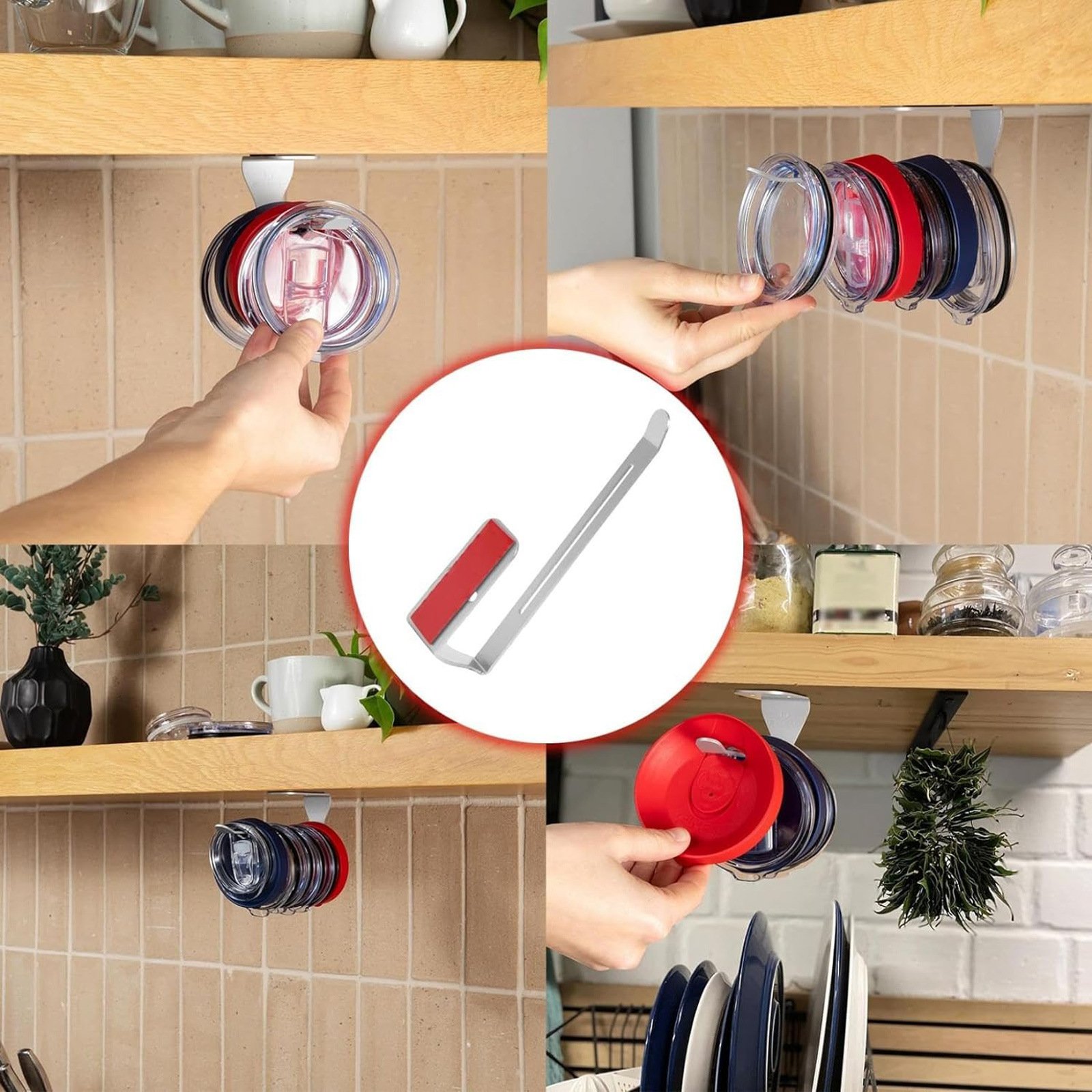 Tumbler Lid Organizer