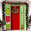 🎄Early Christmas Sale🎁-Green sully Grinch outdoor porch couplet