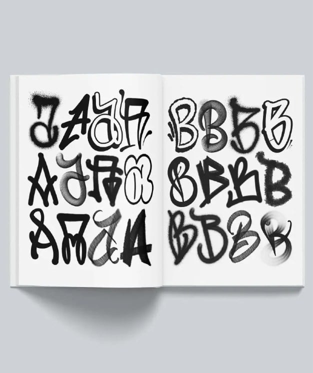 🎨GRAFFLETTERS - COLLECTOR EDITION🔤(📚HARDCOVER)🔥BUY 2 FREE SHIPPING