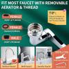 ⏰LAST DAY SALE 50% OFF💥Universal 1440° Dual-Spray Rotating Faucet