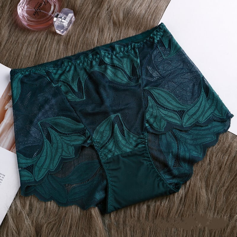 🔥Limited Time Sale 48% OFF🎉-Ladies Silk Lace Handmade Underwear Pack ✨