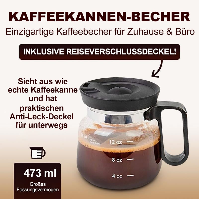 📢Letzter Tag: 49% Rabatt☕Kaffeetasse – Kaffeekannen-Stil