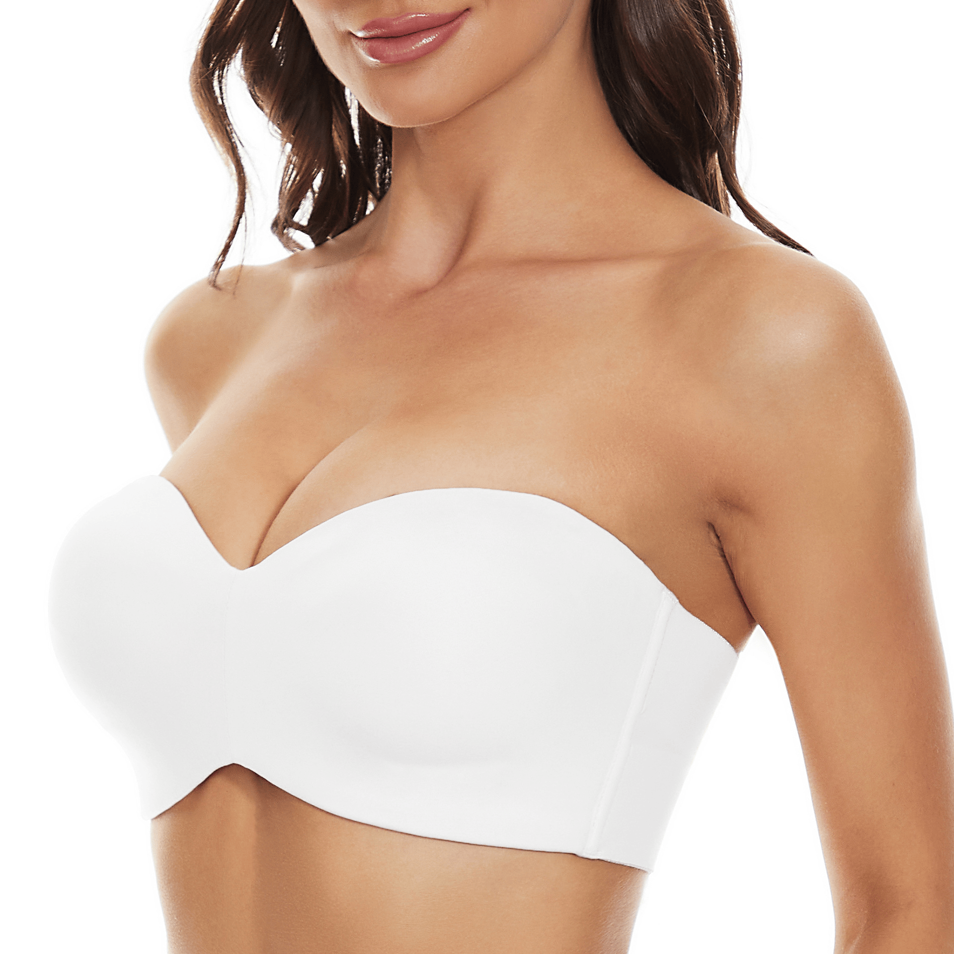 🔥Letzter Tag Kaufe 1 und erhalte 3 Packungen👍Nahtloser, trägerloser, konvertierbarer Bandeau-BH mit voller Unterstützung