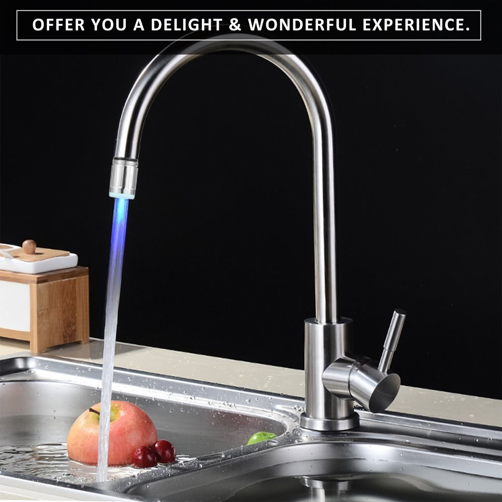 (🎄CHRISTMAS SALE NOW-48% OFF) Temperature Sensing LED Water Faucet(BUY 2 GET FREE SHIPPING NOW!)