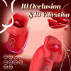 Rose Muncher Mouth Biting Tongue Licker Clitoral Stimulation Vibrator