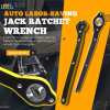 (🔥Summer Sale - 50% OFF)Auto Labor-saving Jack Ratchet Wrench🔥BUY 2 FREE SHIPPING🔥