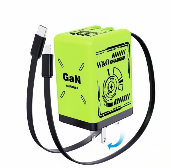 ⏰LAST DAY SALE 50% OFF💥W&O 2-in-1 GaN 120W Fast Charger