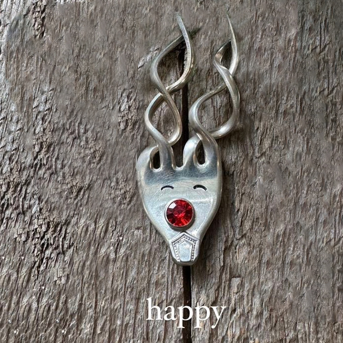 ✨Funny Fork Reindeer Ornament 🦌