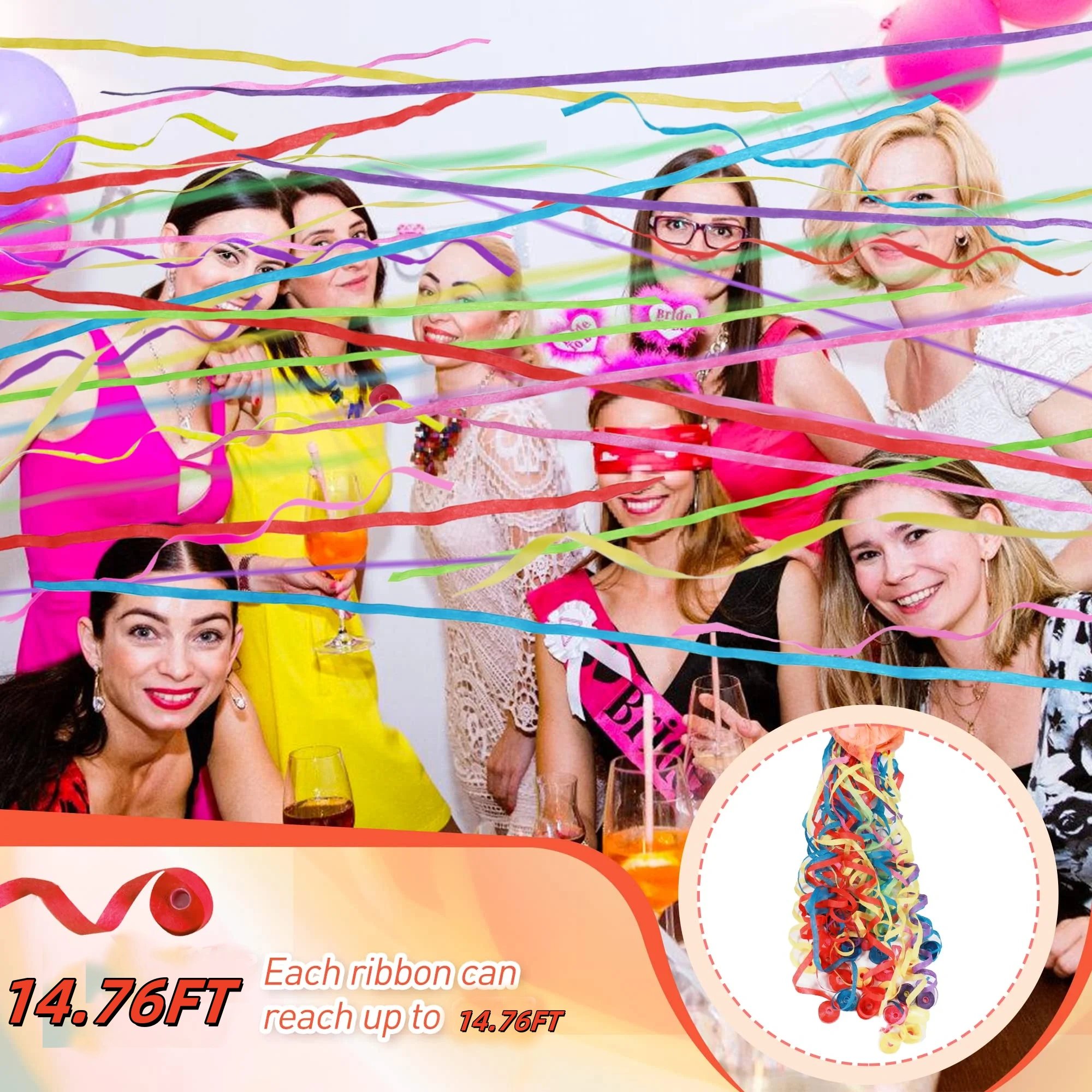 🔥Last Day Promotion 50% OFF💥Hand Thrown Streamer Poppers