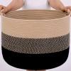 KAKAMAY Large Blanket Basket (20