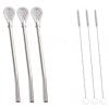🔥Last Day Promotion 50% OFF🔥Removable Filtered Spoons Drinking Straw