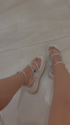 Women's Shiny Thick-soled Elegant Sandals