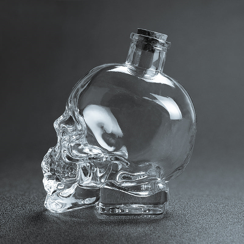 Doomed Crystal Skull Liquor Decanter