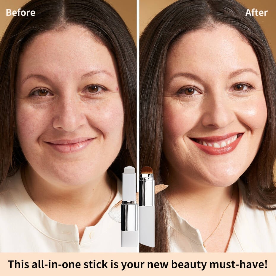 🎁TikTok Last Day Sale - 70% OFF🎉Meet the Blanc Cover Stick V — Your All-in-One Beauty Essential!